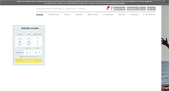 Desktop Screenshot of hotellaspiramides.com